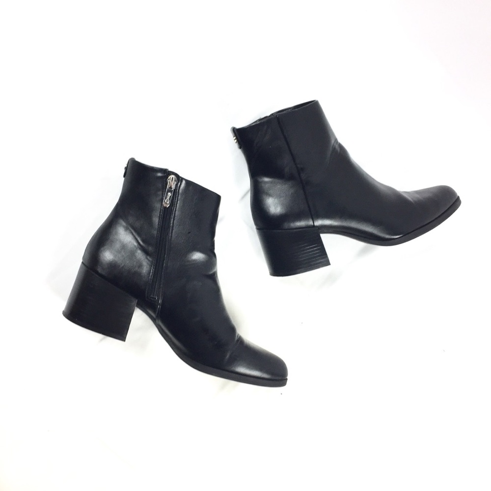 Circus by Sam Edelman black leather ankle boots